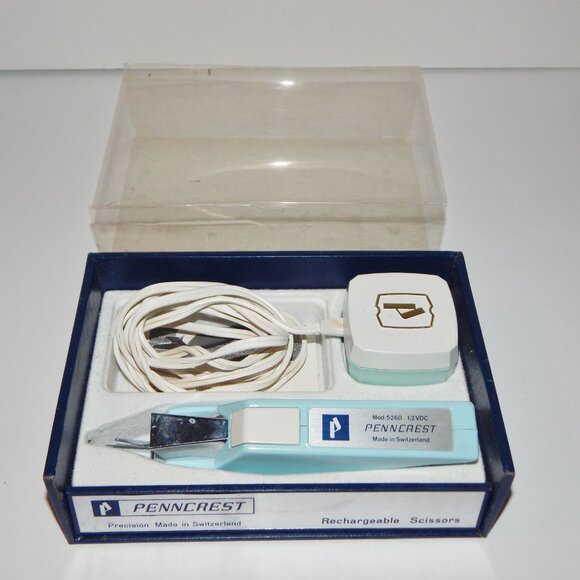 Penncrest for Penney Other - Vintage Penncrest Rechargeable Scissors Mod. 5260 Works